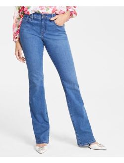 Women's Mid-Rise Bootcut Denim Jeans, Created for Macy's
