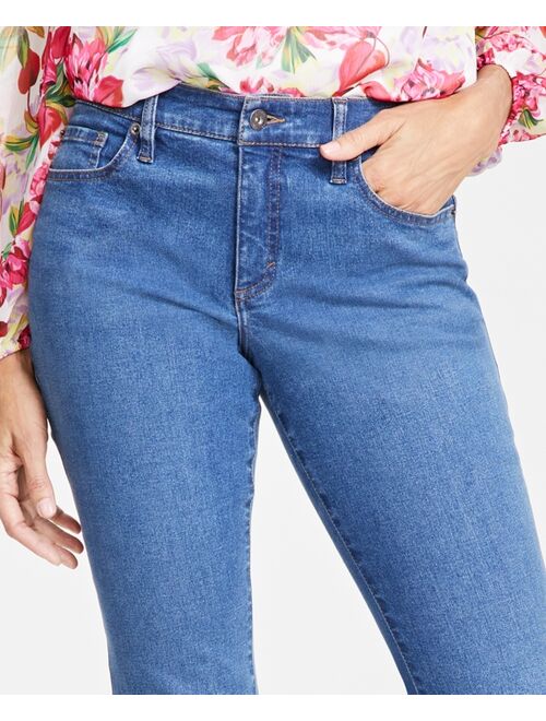 INC International Concepts Women's Mid-Rise Bootcut Denim Jeans, Created for Macy's