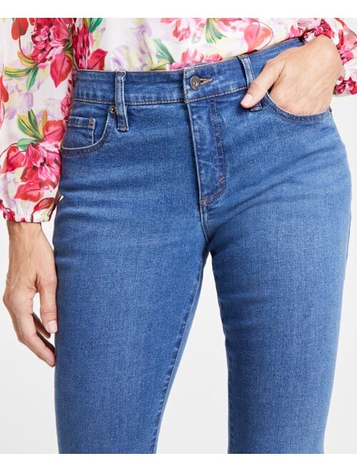 INC International Concepts Women's Mid-Rise Bootcut Denim Jeans, Created for Macy's