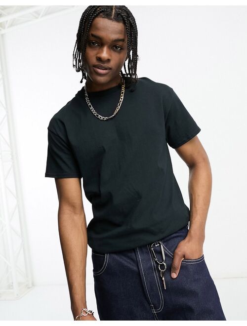 COLLUSION X logo print t-shirt in black