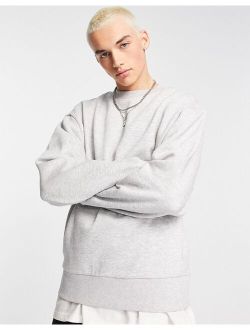 sweatshirt in gray marl
