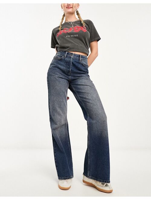 COLLUSION x008 relaxed jeans in darkwash