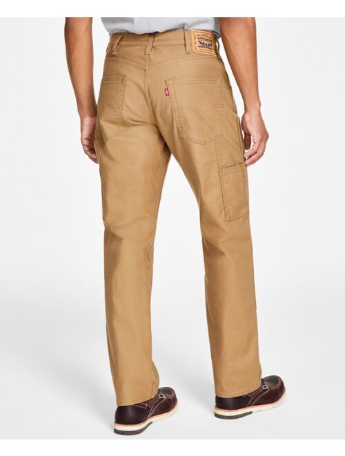 LEVI'S Men's Workwear 565 Relaxed-Fit Stretch Double-Knee Pants, Created for Macy's