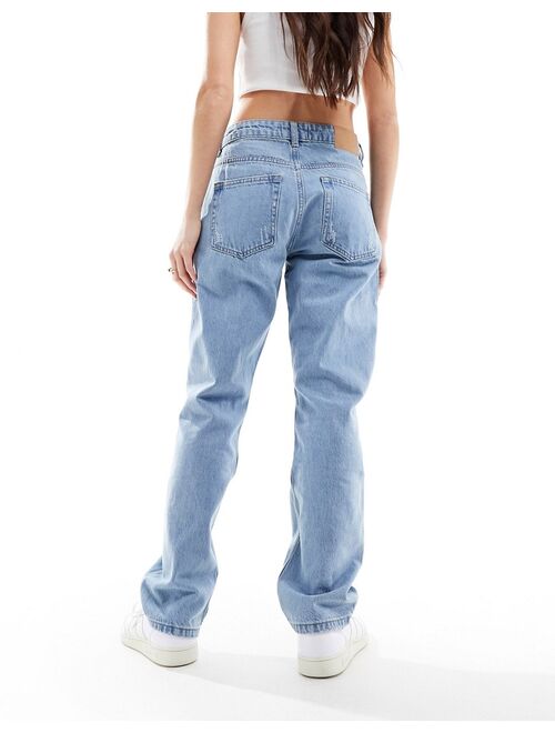 French Connection straight leg jeans in vintage wash