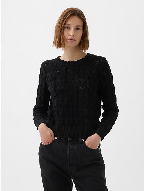 Gap Pointelle Sweater