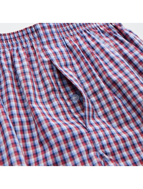 UNIQLO Woven Checked Trunks