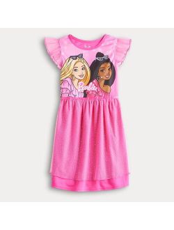 Licensed Character Toddler Girl Barbie Fantasy Nightgown