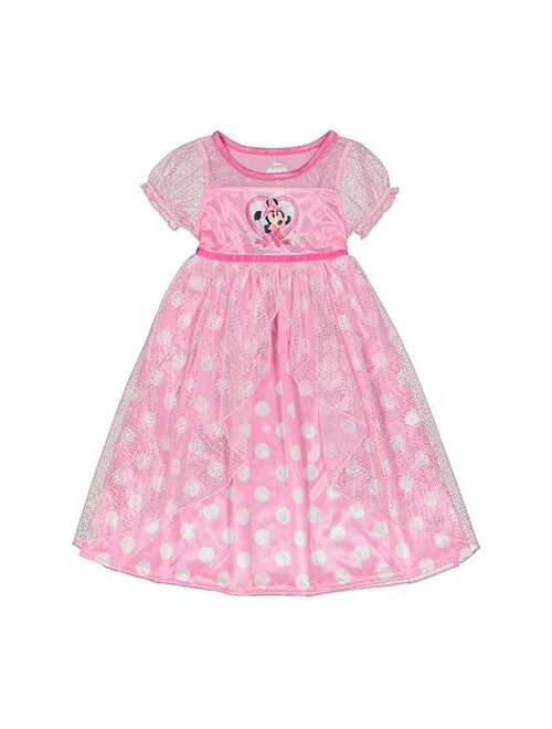 Toddler Girl Disney Minnie Mouse "Love Minnie" Fantasy Nightgown