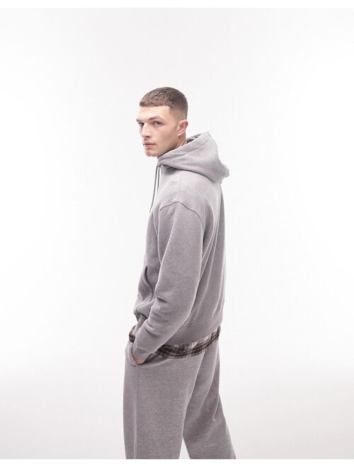 Topman hoodie in gray