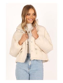 PETAL AND PUP Womens Abigail Puffer Jacket