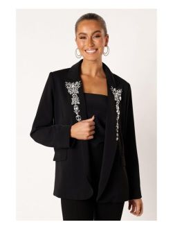 PETAL AND PUP Women's Aubree Embellished Blazer