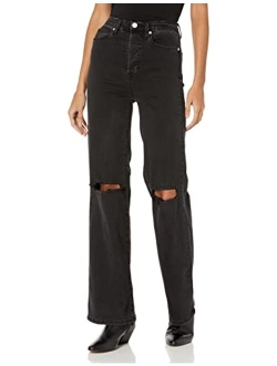 [BLANKNYC] Womens Rib-cage Ripped Pant Jeans