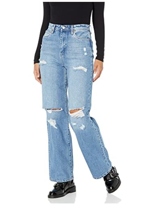 [BLANKNYC] Womens Luxury Clothing Long Slim Straight Denim Jeans, Comfortable & Stylish Pants, The Franklin