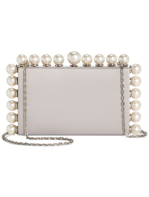 INC International Concepts I.N.C. INTERNATIONAL CONCEPTS East West Imitation Pearl Clutch, Created for Macy's