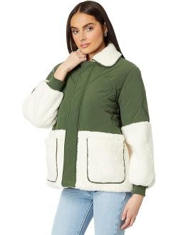 Blank NYC Sherpa Quilted Jacket