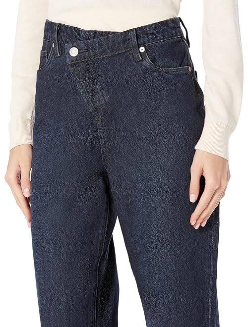 BLANKNYC Blank NYC Baxter Rib Cage Jeans Straight Leg Overlap in Right Swipe