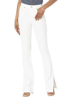 Blank NYC High-Rise Mini Boot Jeans with Side Slit Detail in Vodka Soda