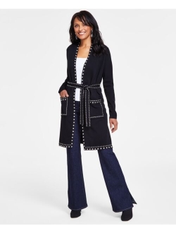 Women's Studded Cardigan, Created for Macy's
