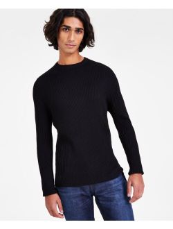 Men's Ribbed-Knit Sweater, Created for Macy's