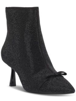 Women's Delphia Embellished Mid-Heel Booties, Created for Macy's