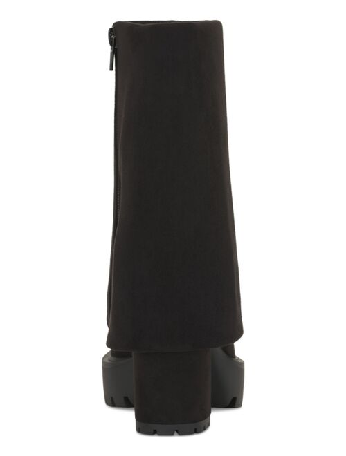 INC International Concepts I.N.C. International Concepts Women's Acelina Fold-Over Cuffed Dress Booties, Created for Macy's