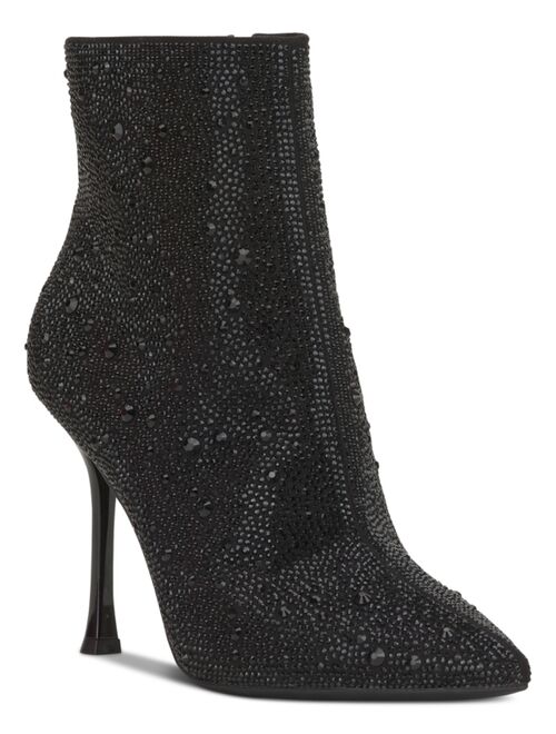 INC International Concepts I.N.C. International Concepts Women's Rakima Embellished Pointed Toe Dress Booties, Created for Macy's