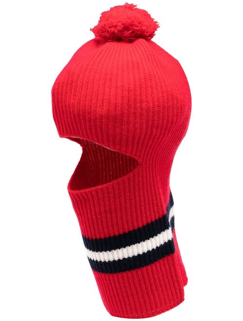 Cashmere In Love Wira pompom balaclava hat