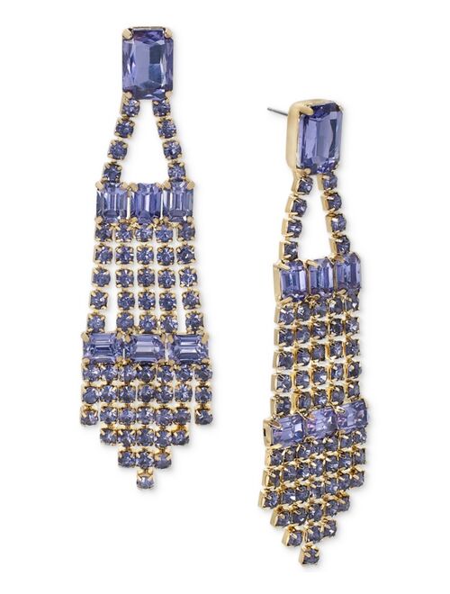 INC International Concepts I.N.C. International Concepts Gold-Tone Beaded Chandelier Earrings, Created for Macy's