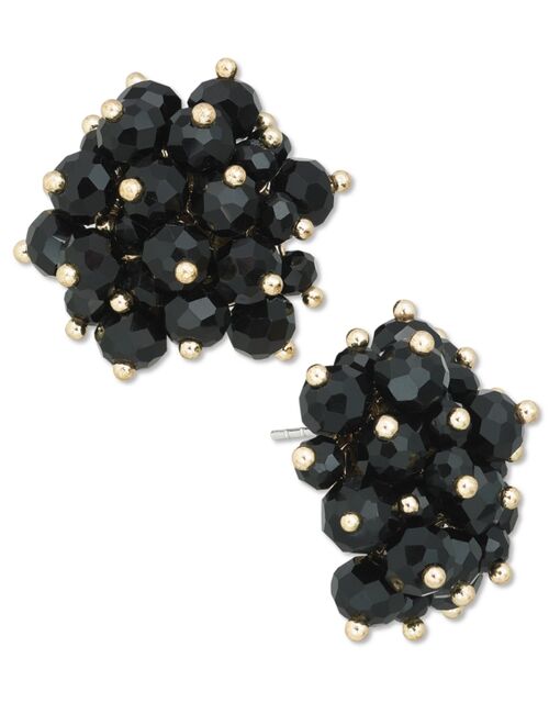 INC International Concepts I.N.C. International Concepts Gold-Tone Bead Cluster Stud Earrings, 1", Created for Macy's