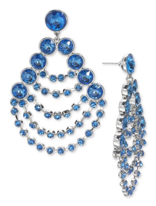INC International Concepts I.N.C. International Concepts Crystal Chandelier Drop Earrings, Created for Macy's