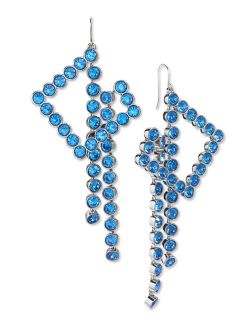 I.N.C International Concepts Crystal Linear Drop Earrings, Created for Macy's