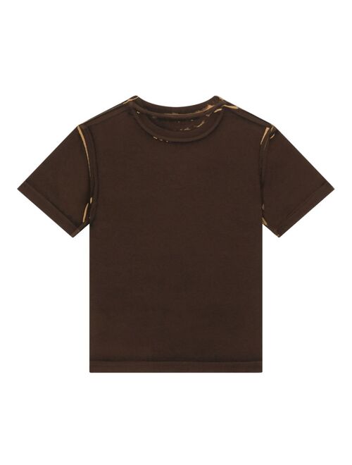 Dolce & Gabbana Kids logo-print cotton T-shirt