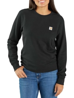 Relaxed Fit Midweight French Terry Crew Neck Sweatshirt