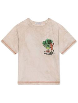 Kids graphic-print cotton T-Shirt