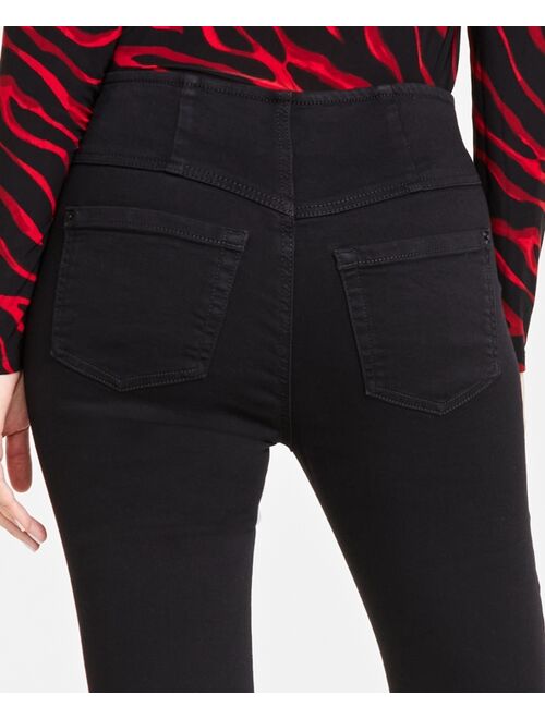 INC International Concepts I.N.C. International Concepts Petite Pull-On Flared Jeans, Created for Macy's