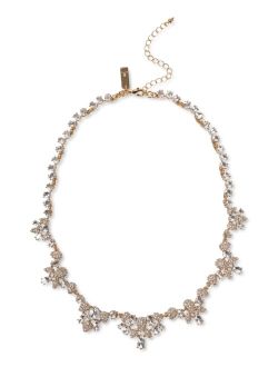 Gold-Tone Crystal Statement Necklace, 16-1/2"   3" extender, Created for Macy's