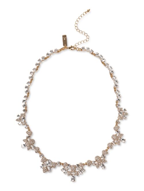 INC International Concepts I.N.C. International Concepts Gold-Tone Crystal Statement Necklace, 16-1/2" + 3" extender, Created for Macy's