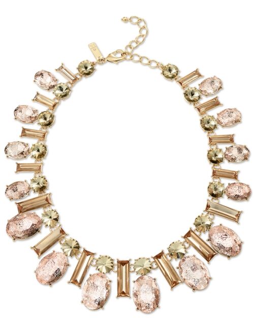 INC International Concepts I.N.C. International Concepts Mixed Stone All-Around Statement Necklace, 17" + 3" extender, Created for Macy's
