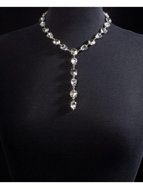 INC International Concepts I.N.C. International Concepts Crystal Stone Lariat Necklace, 17" + 3" extender, Created for Macy's