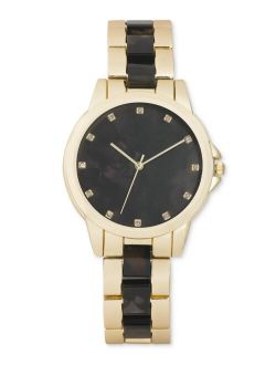 Women's Marble & Gold-Tone Bracelet Watch 38mm, Created for Macy's