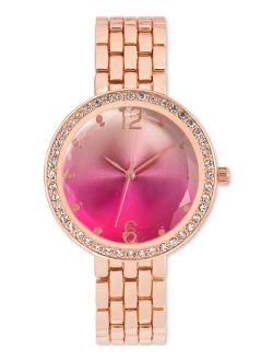 Women's Rose Gold-Tone Bracelet Watch 38mm, Created for Macy's