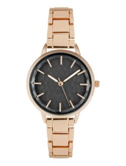 Women's Rose Gold-Tone Bracelet Watch 34mm, Created for Macy's