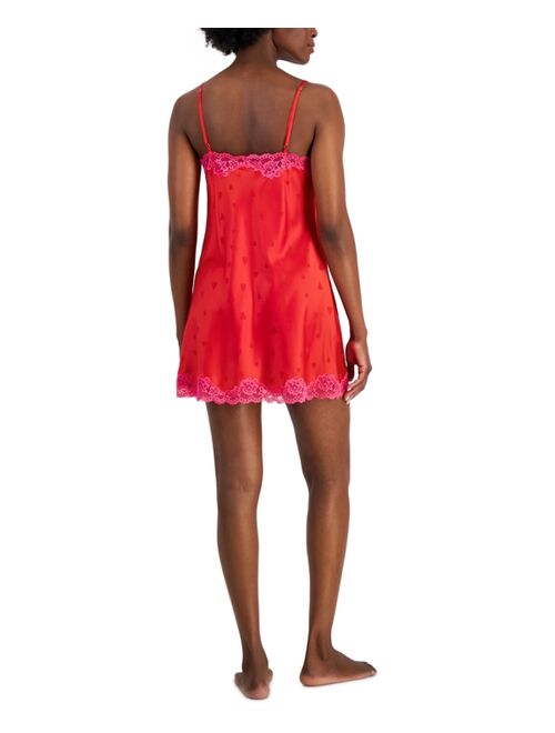 INC International Concepts I.N.C. International Concepts Women's Lace-Trim Chemise, Created for Macy's