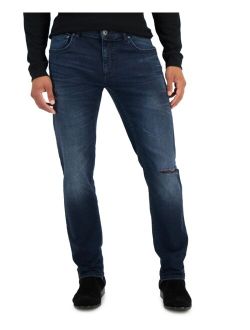 Men's Slim-Straight Tour Wash Jeans, Created for Macy's
