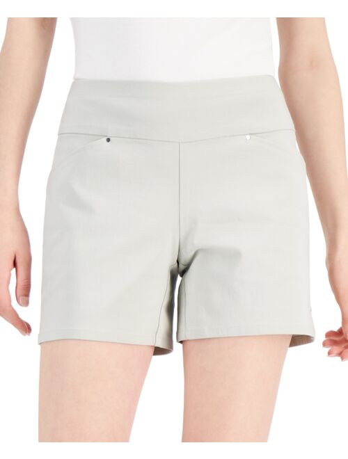 I.N.C. INTERNATIONAL CONCEPTS Women's Mid-Rise Pull-On Shorts, Created for Macy's