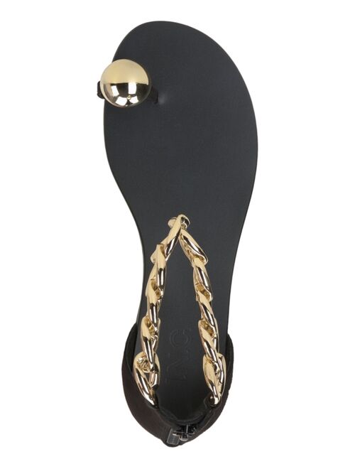 INC International Concepts I.N.C. INTERNATIONAL CONCEPTS Women's Gennipha Flat Sandals, Created for Macy's