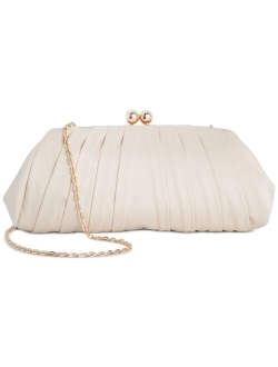 Pleated Satin Clutch, Created for Macy's