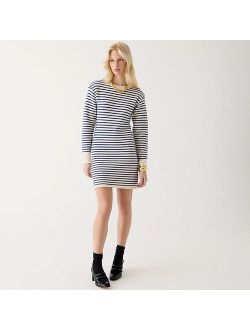 Cashmere sweater-dress in stripe