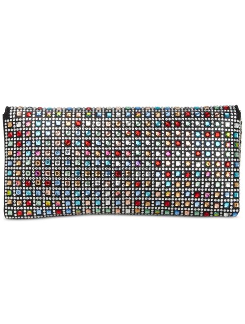 INC International Concepts I.N.C. INTERNATIONAL CONCEPTS Hether Shiny Mesh Clutch, Created for Macy's