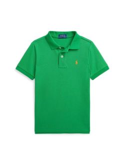 Toddler and Little Boys Iconic Mesh Polo Shirt